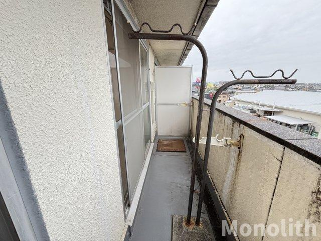 プレアール小瀬のバルコニー