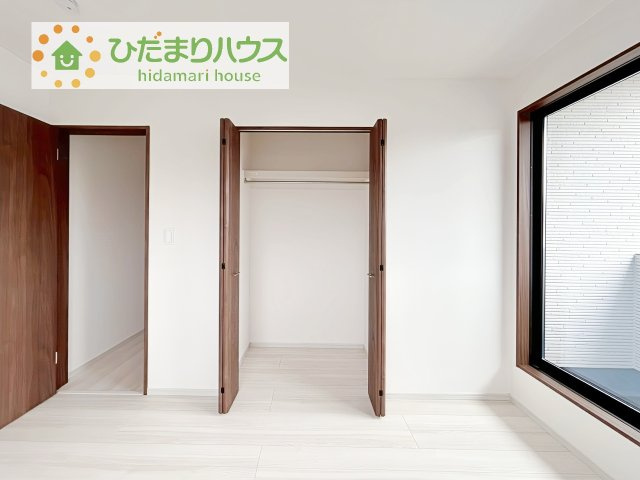 【収納】 | 土浦市板谷4丁目25-P1　新築戸建　12号棟 | 全室にクローゼットが付いていて、お部屋の住空間もスッキリ広々使えそうです(^^)