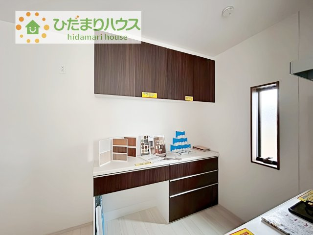 【収納】 | 土浦市板谷4丁目25-P1　新築戸建　12号棟 | パントリー完備で散らかりがちなキッチン回りもラクラクお片付けできちゃいます！(*^-^*)