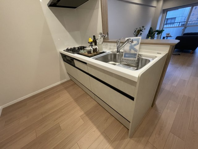 【キッチン】日商岩井グリーンサイドマンション 