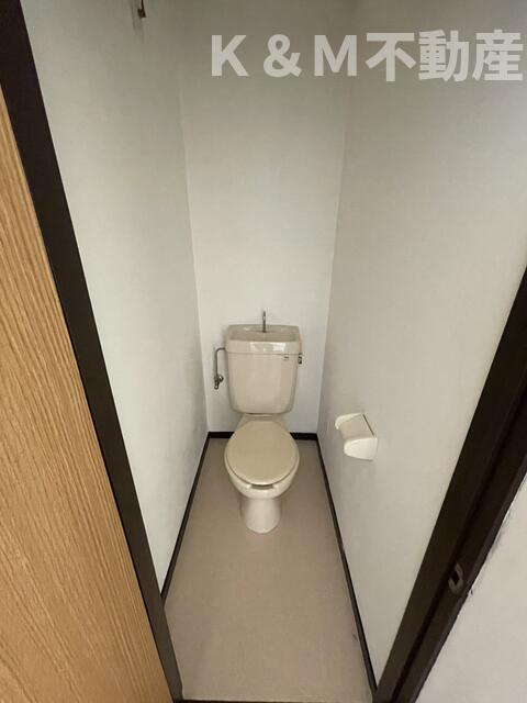 おおたかの森アパートのトイレ|シンプルで使いやすいトイレです