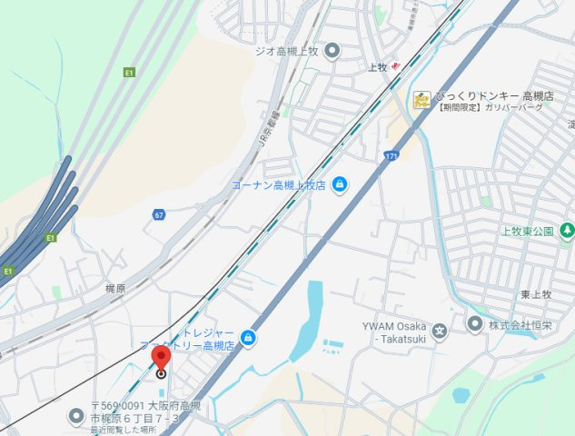 フォレリヴィエールの地図