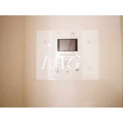 【セキュリティ】 | ヴェルト五反田イースト | モニター付きインターホンです。