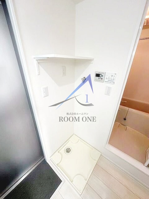 ルネコート高砂ＷＥＳＴ　Ａ棟の設備|洗濯機置き場です。