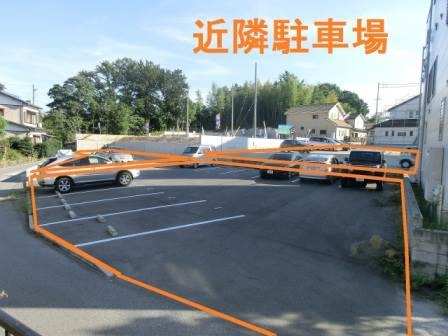 アイリス若松の駐車場