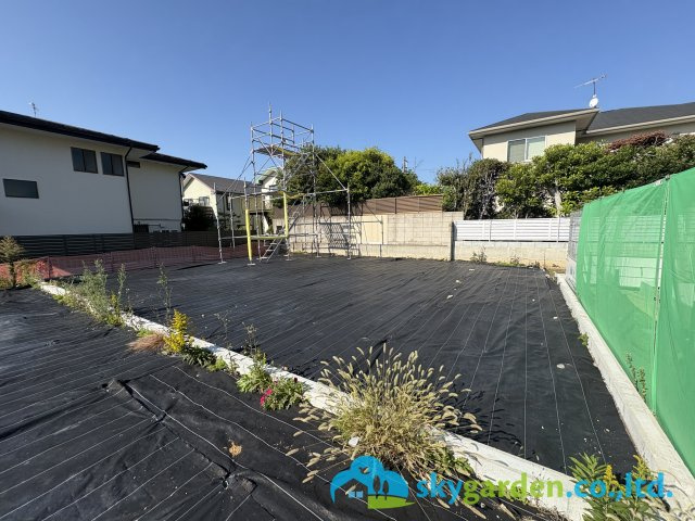 藤沢市片瀬山5丁目　土地　全3区画A区画の外観|建物の位置形状・高さにより海が見える
