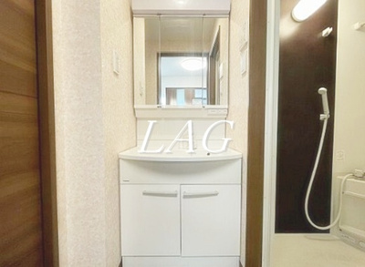 【洗面所】 | トモミハイム | 洗面台です。