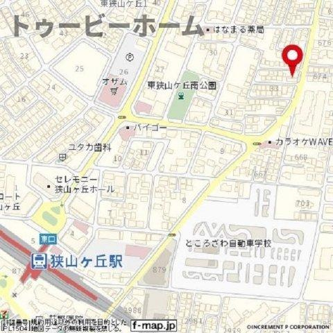 ヴィラ狭山ヶ丘の外観|外観もきれいです