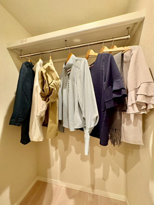 【収納】 | プレミアムキューブ東十条Aria | クローゼットです