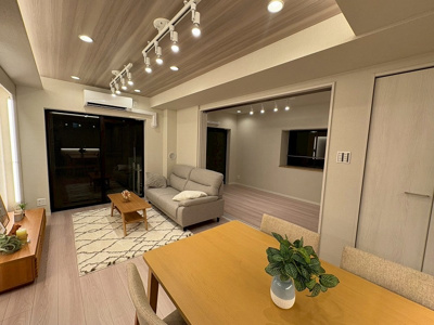 【居間・リビング】 | プレミアムキューブ東十条Aria | おしゃれなリビングです