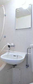 ネオハイシティ豪徳寺の洗面所