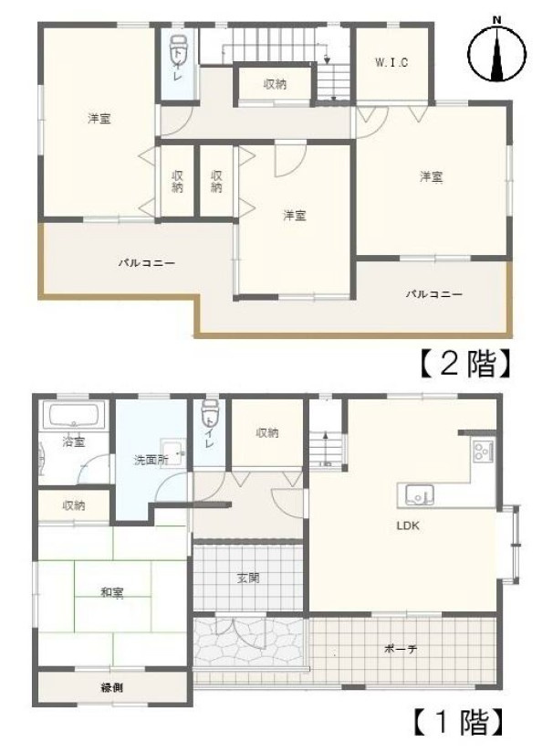 【中古戸建】児玉郡上里町大字神保原の間取り|■間取り図｜敷地面積：200.60（約60.7坪）　建物面積：122.55（約37.07坪）