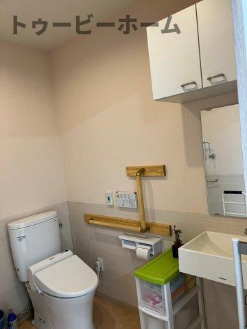 川越市下赤坂　店舗事務所のトイレ|落ち着いたトイレです
