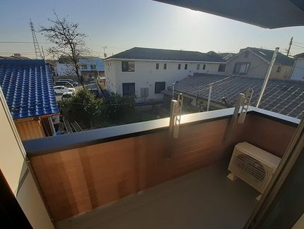 ラ・ヴィベールのバルコニー