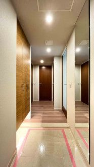 パークテラス宮前平の玄関