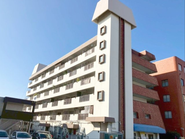 メイゾン多々良の外観|福岡市東区多の津の『メイゾン多々良』！鉄筋コンクリート造7階建て！総戸数53戸！