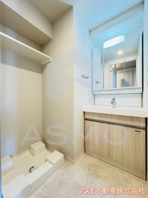 【洗面所】 | エスグランデ難波グランツ | 同マンション別部屋　参考写真