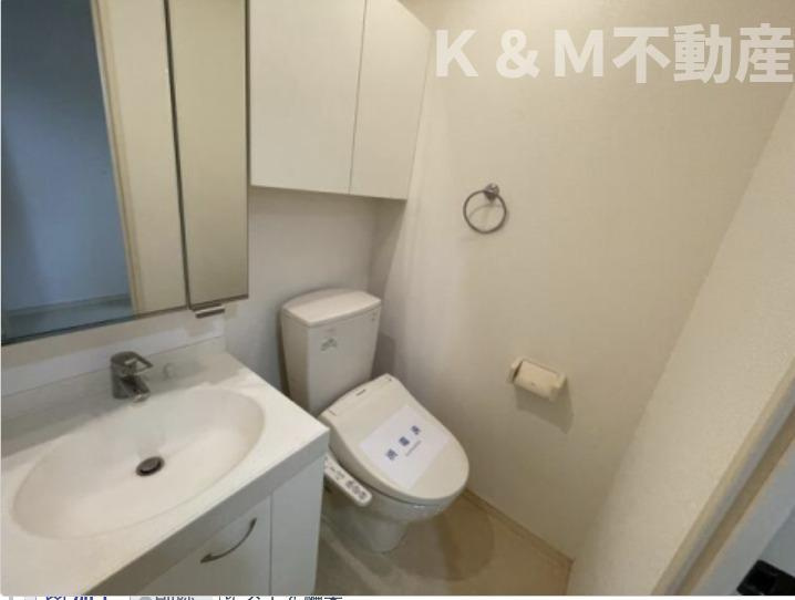 グランルージュＮ馬橋の洗面所|使いやすい洗面所です