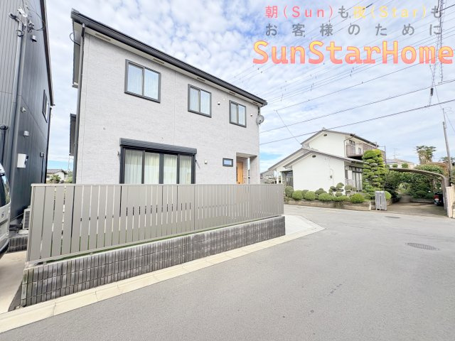 【サンスターホーム】武蔵村山市中央　築浅　東南角地　高機能注文住宅の外観