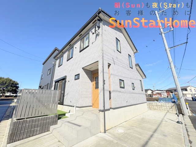 【サンスターホーム】武蔵村山市中央　築浅　東南角地　高機能注文住宅の外観