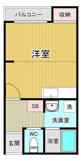 【間取り】 | シャトレ山王ビル | 間取り図