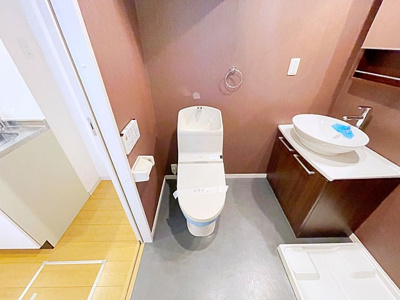 【トイレ】 | スプリングフォレスト壱番館【名古屋市賃貸・ロフト付】