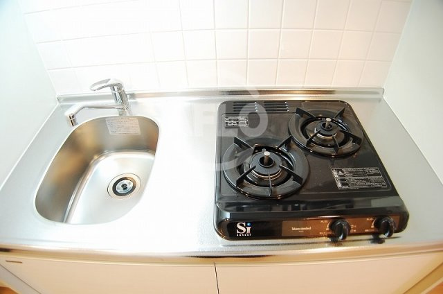 スワンズシティ難波南の設備|スワンズシティ難波南　2口ガスシステムキッチン