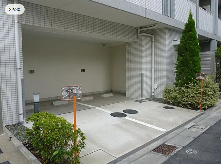 マスターズコート木場公園ブランの駐車場