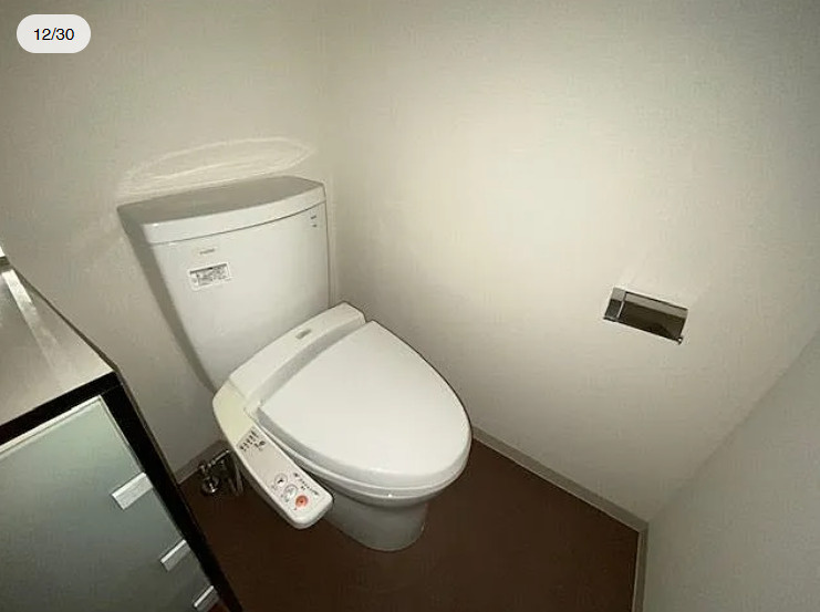 マスターズコート木場公園ブランのトイレ