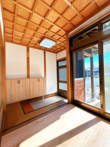 リフォーム中古戸建　大垣市昼飯町　昭和63年築の玄関