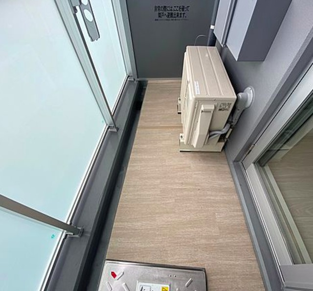 バウスフラッツ品川キャナルサイドのバルコニー