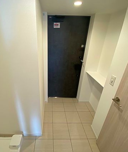 バウスフラッツ品川キャナルサイドの玄関