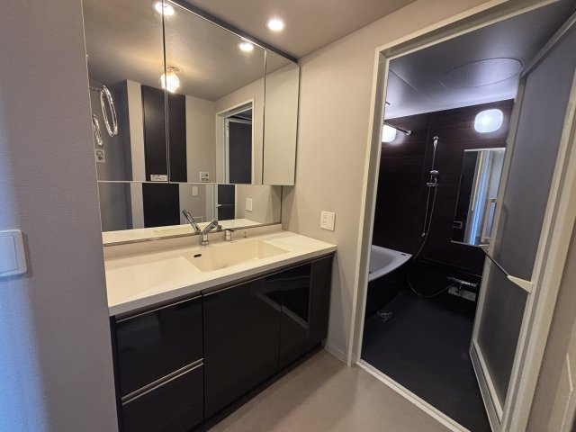 ライオンズ湘南藤沢グランフォートの独立洗面台