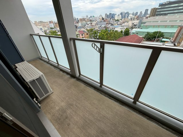セレーノ北野のバルコニー