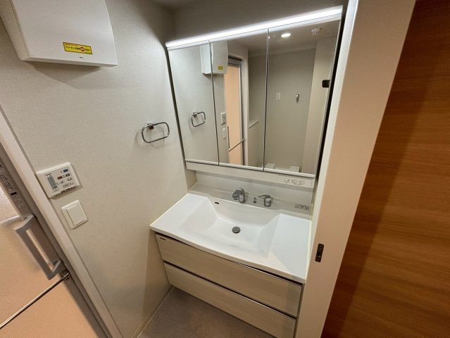 セレーノ北野の洗面所