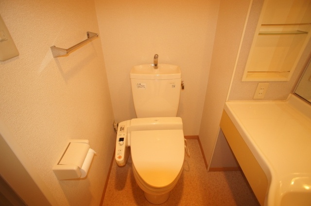 シャルマン ⅡＡＢＣＤのトイレ|反転です