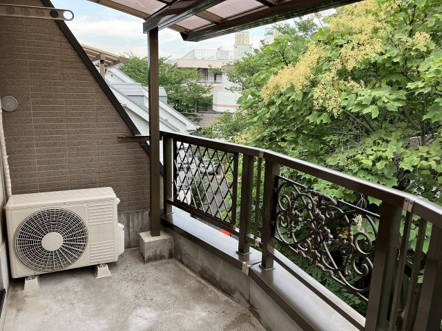 メゾンヴァンベールのバルコニー