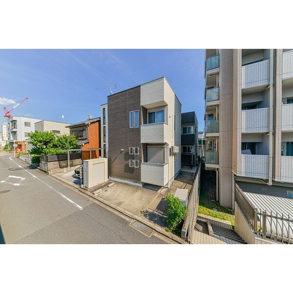 エステート西高蔵の周辺|通り沿いです