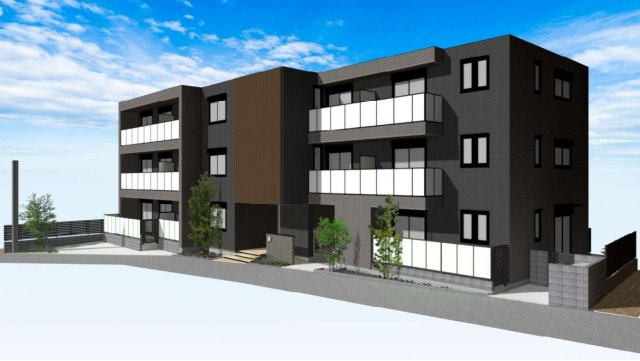 アルカン・メール　藤沢の外観パース