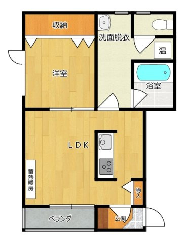 M&M昭和の間取り