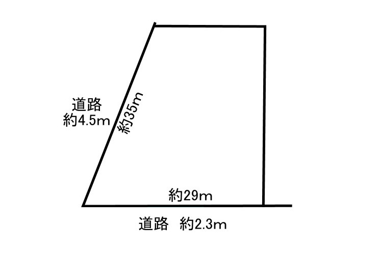 倉庫　高木の区画図