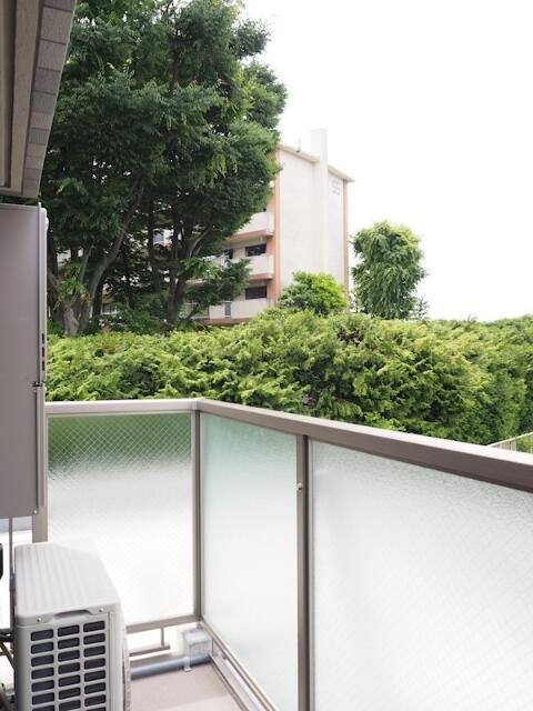 ルーブル赤羽台のバルコニー