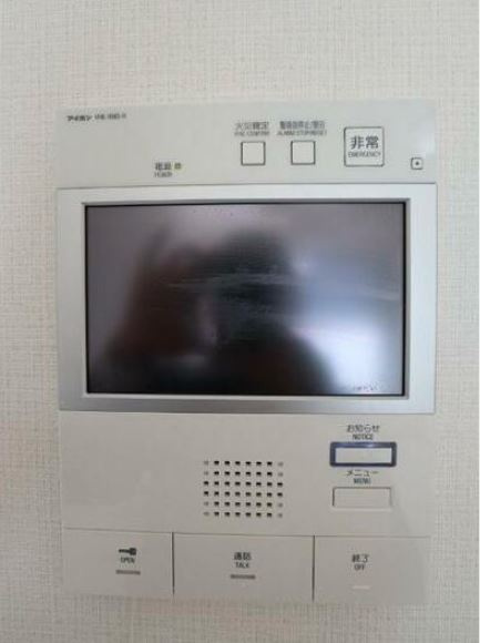 GENOVIA上野Ⅱskygardenのセキュリティ|モニター付きインターホン