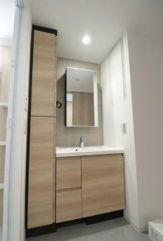 【独立洗面台】 | ウエリスアーバン中野坂上 | 嬉しい独立洗面台付き。