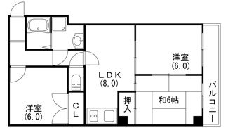 【間取り】 | ロイヤルコートナグラ