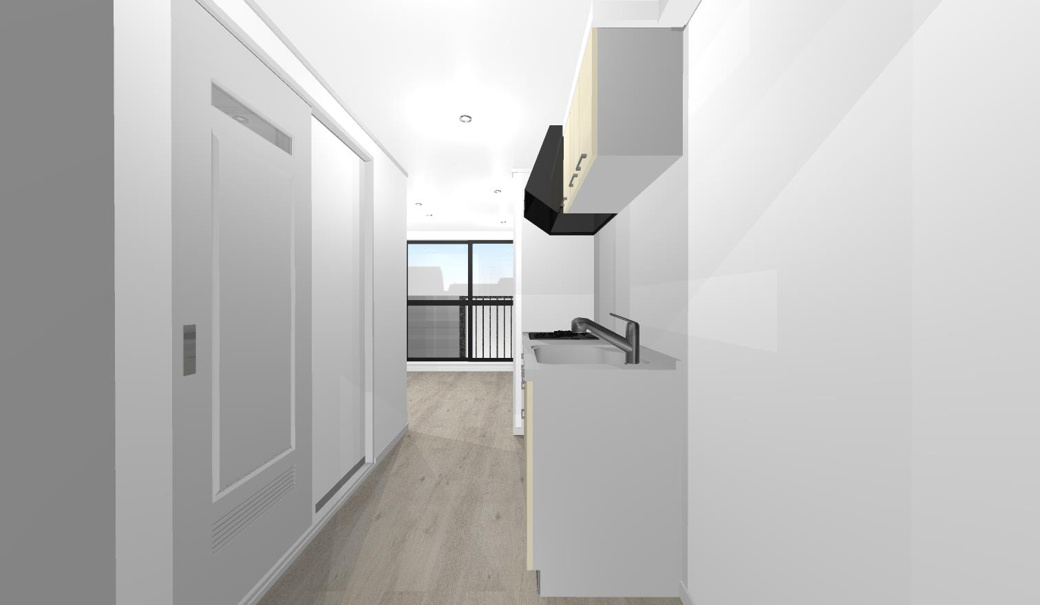 メゾンハピネス 303号室のキッチン