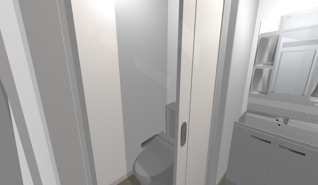 メゾンハピネス 303号室のトイレ