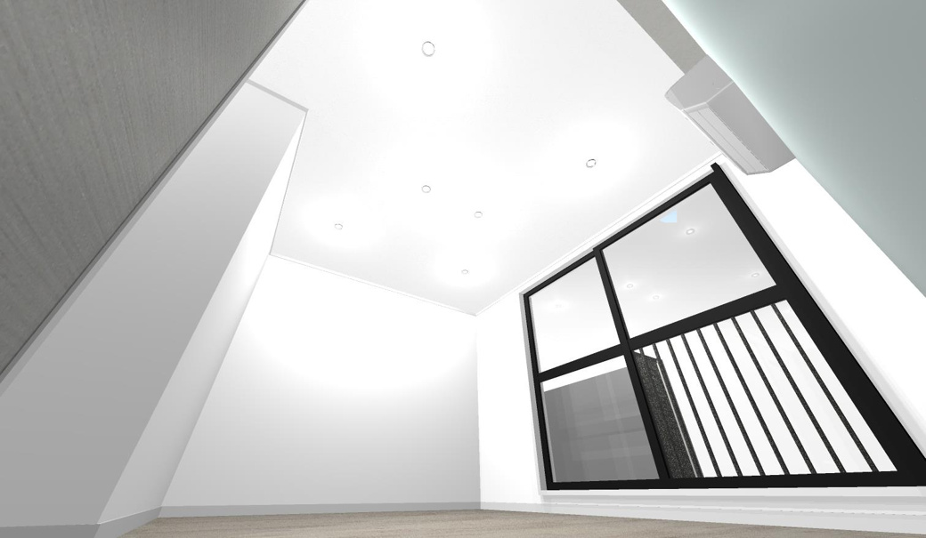 メゾンハピネス 303号室の居間・リビング