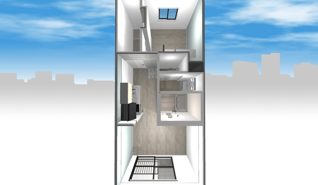 メゾンハピネス 303号室の間取り