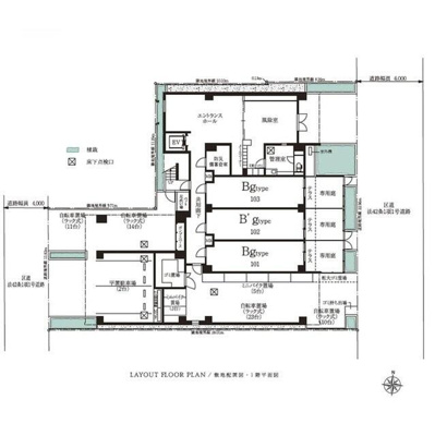 【区画図】 | プレール・ドゥーク本所吾妻橋Ⅲ |  